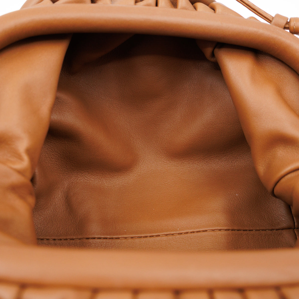 The Pouch Mini Crossbody Brown Leather
