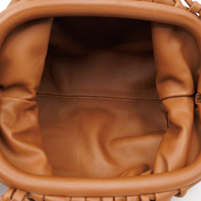 The Pouch Mini Crossbody Brown Leather
