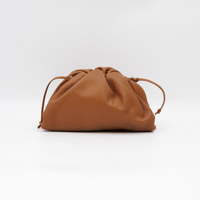 The Pouch Mini Crossbody Brown Leather