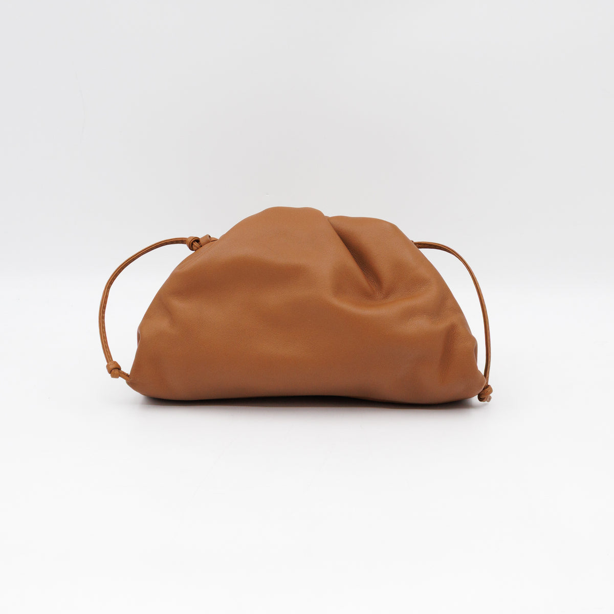 The Pouch Mini Crossbody Brown Leather