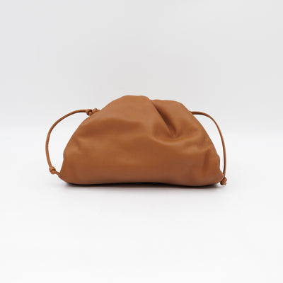 The Pouch Mini Crossbody Brown Leather