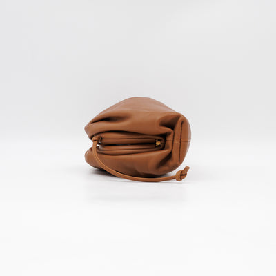 The Pouch Mini Crossbody Brown Leather