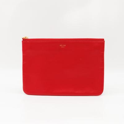Trio Bag Red Leather