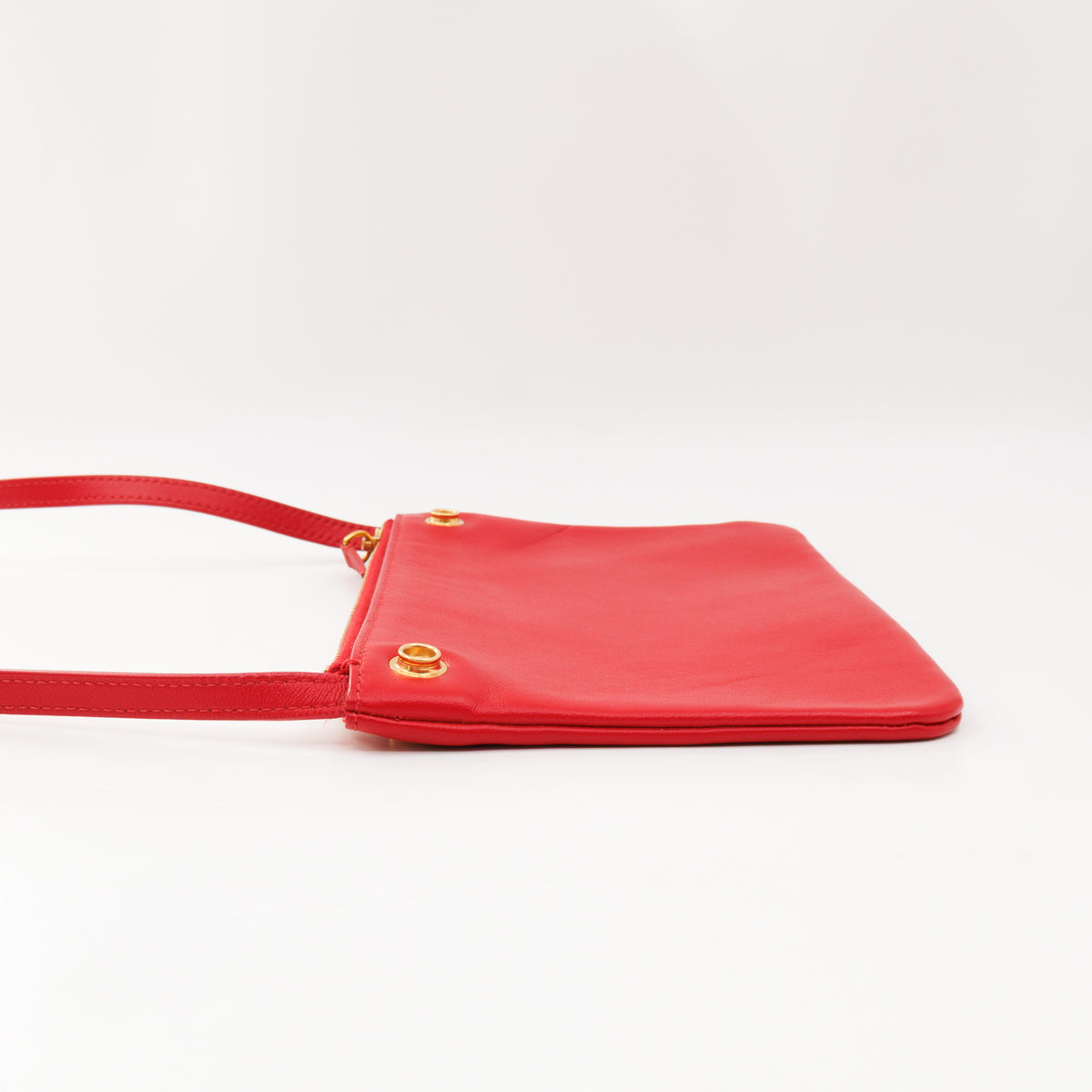 Trio Bag Red Leather