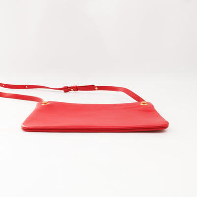 Trio Bag Red Leather