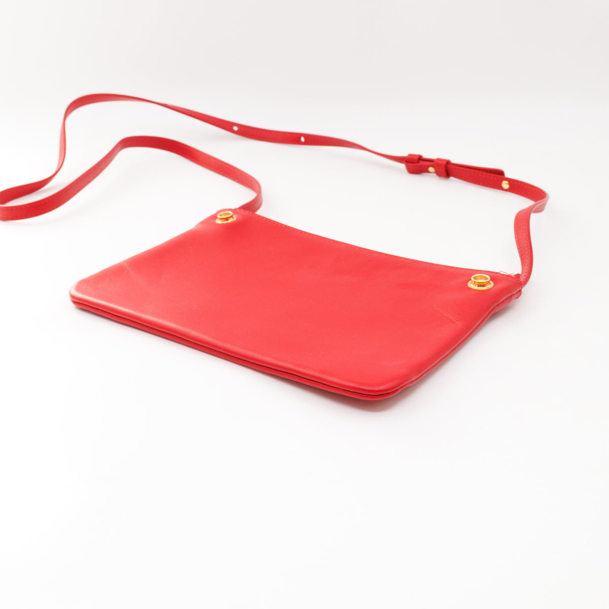 Trio Bag Red Leather