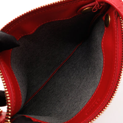 Trio Bag Red Leather