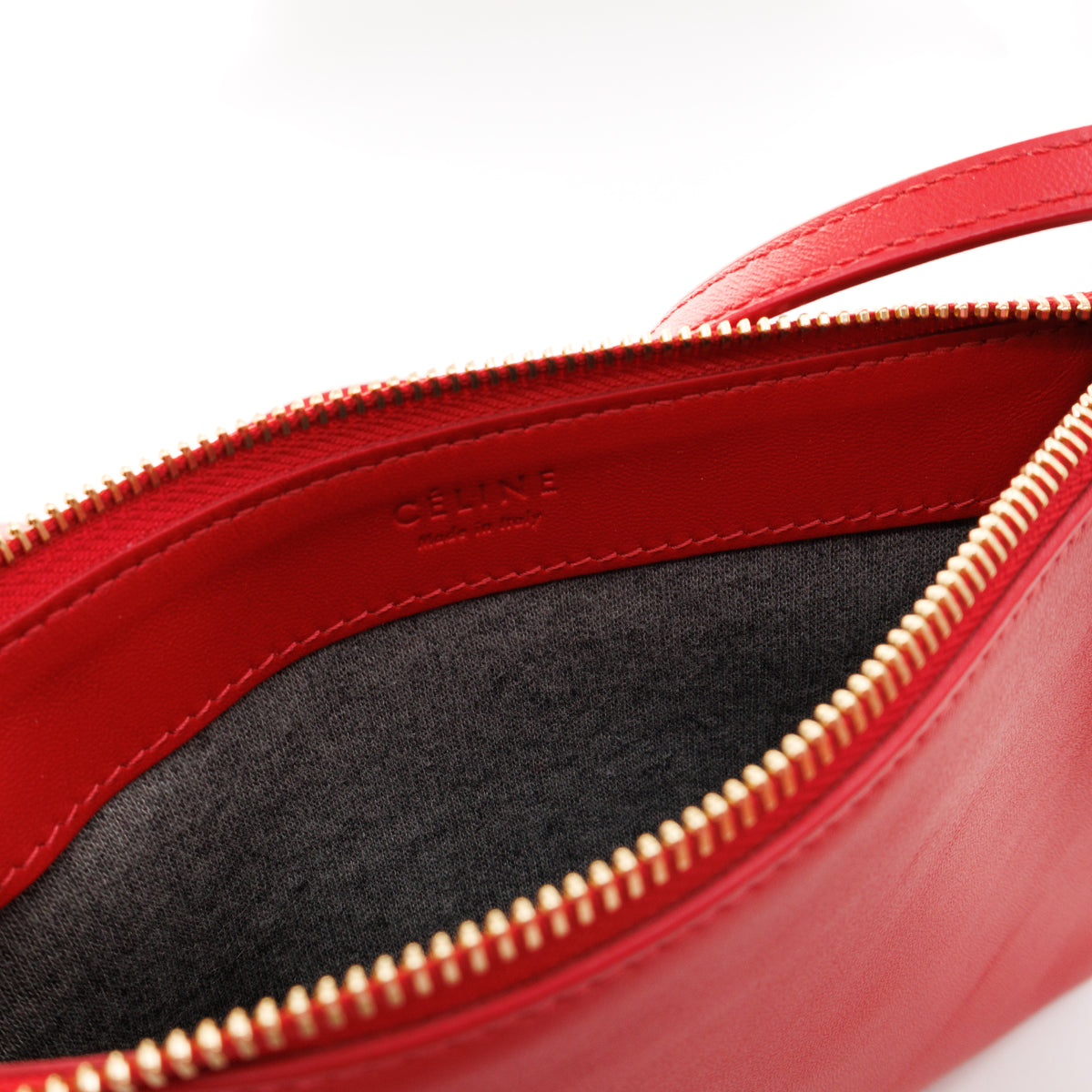 Trio Bag Red Leather