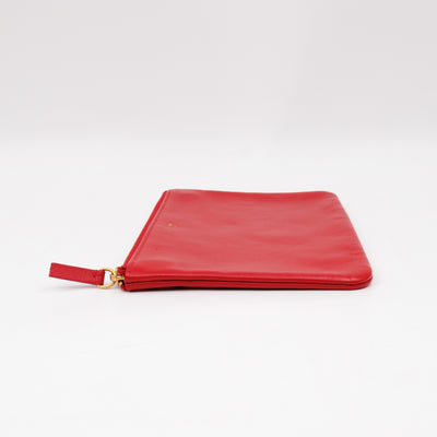 Trio Bag Red Leather