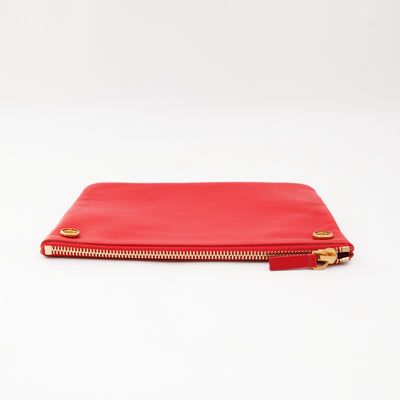 Trio Bag Red Leather