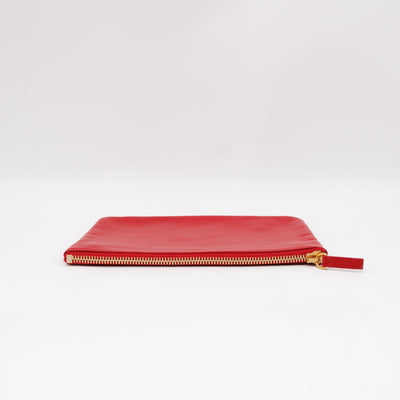 Trio Bag Red Leather