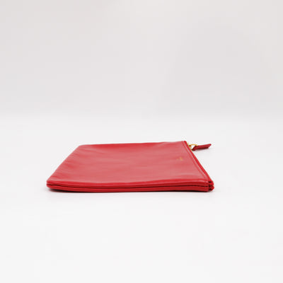 Trio Bag Red Leather
