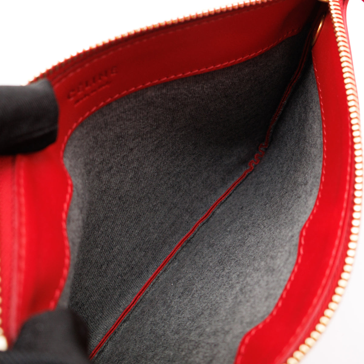 Trio Bag Red Leather