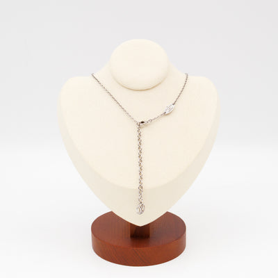 Essential V Supple Necklace Silver