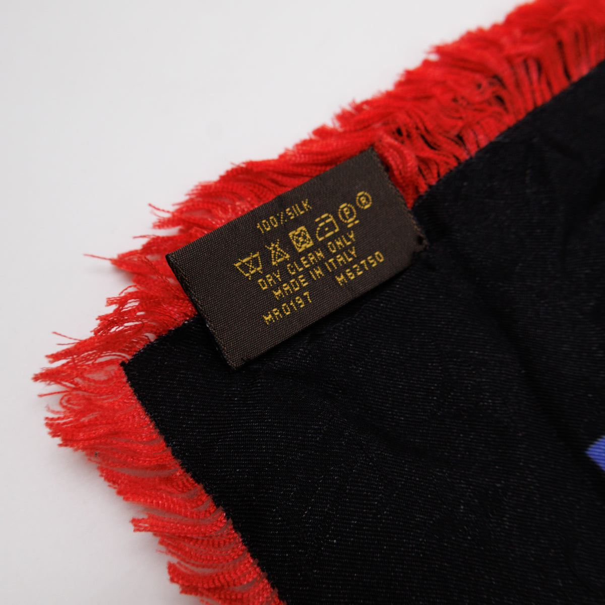 Jean World Tour Silk Scarf 120 cm Black
