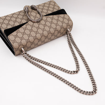 Dionysus Small GG Supreme Black