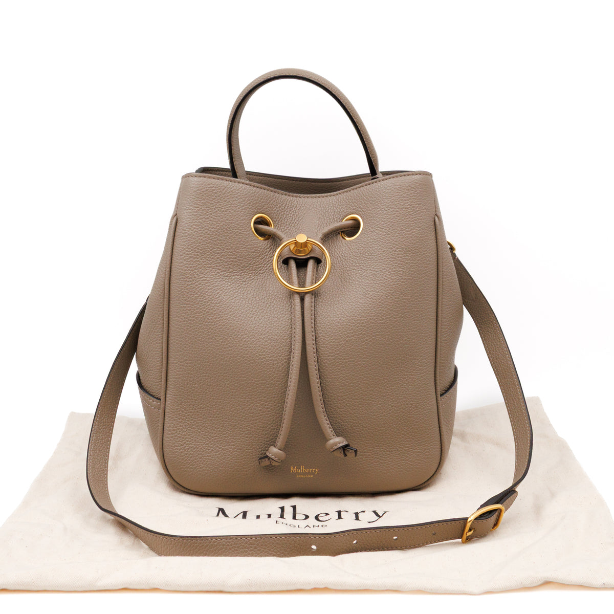 Hampstead Grey Grained Leather