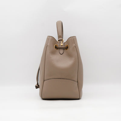 Hampstead Grey Grained Leather