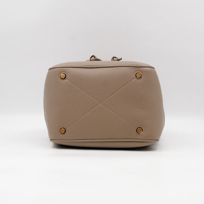 Hampstead Grey Grained Leather