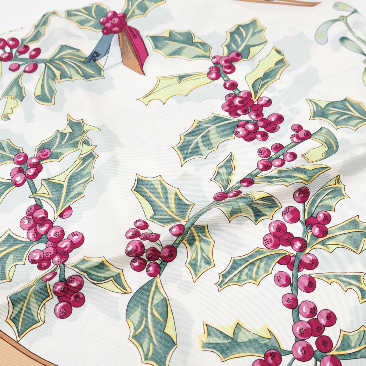 Silk Scarf 90 Neige d'Antan