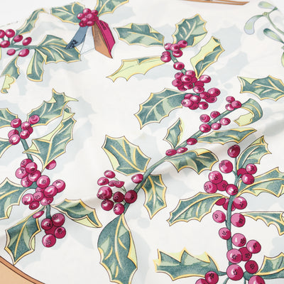 Silk Scarf 90 Neige d'Antan