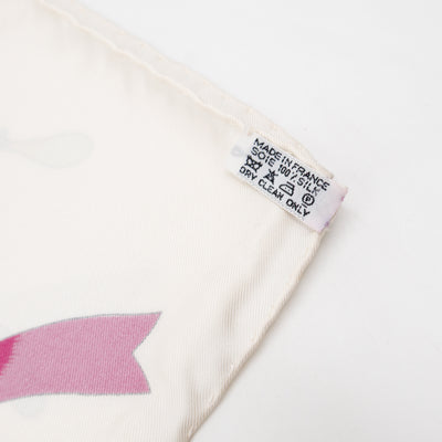 Silk Scarf 90 Neige d'Antan