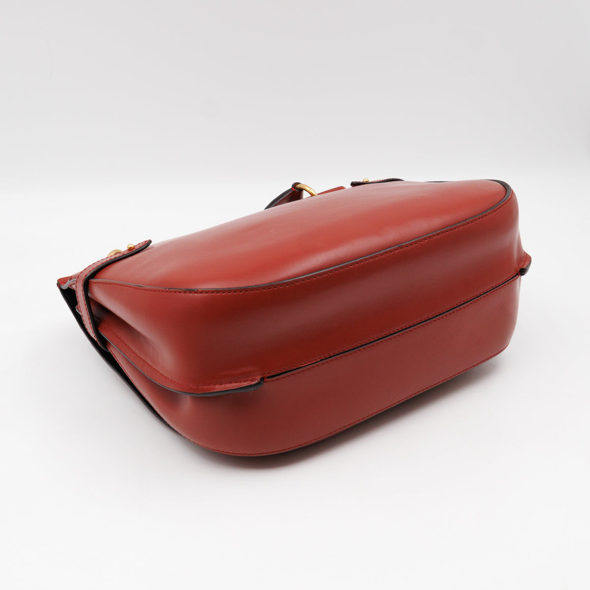 Amberley Medium Satchel Brick Diagonal Stripe Leather