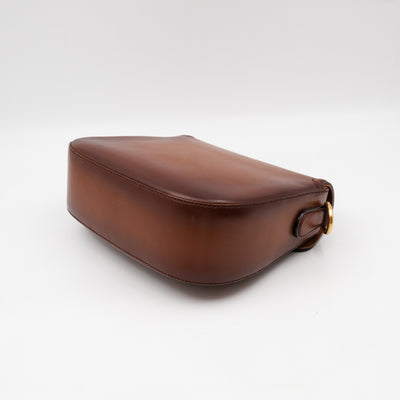 Lady Web Medium Brown Leather