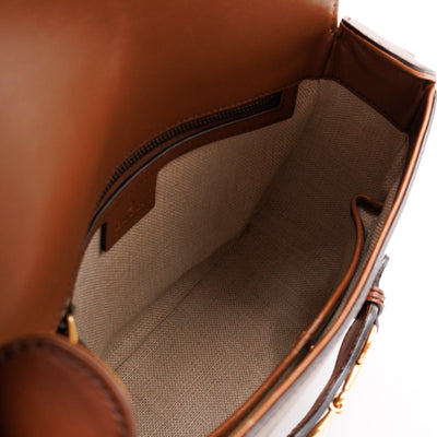 Lady Web Medium Brown Leather