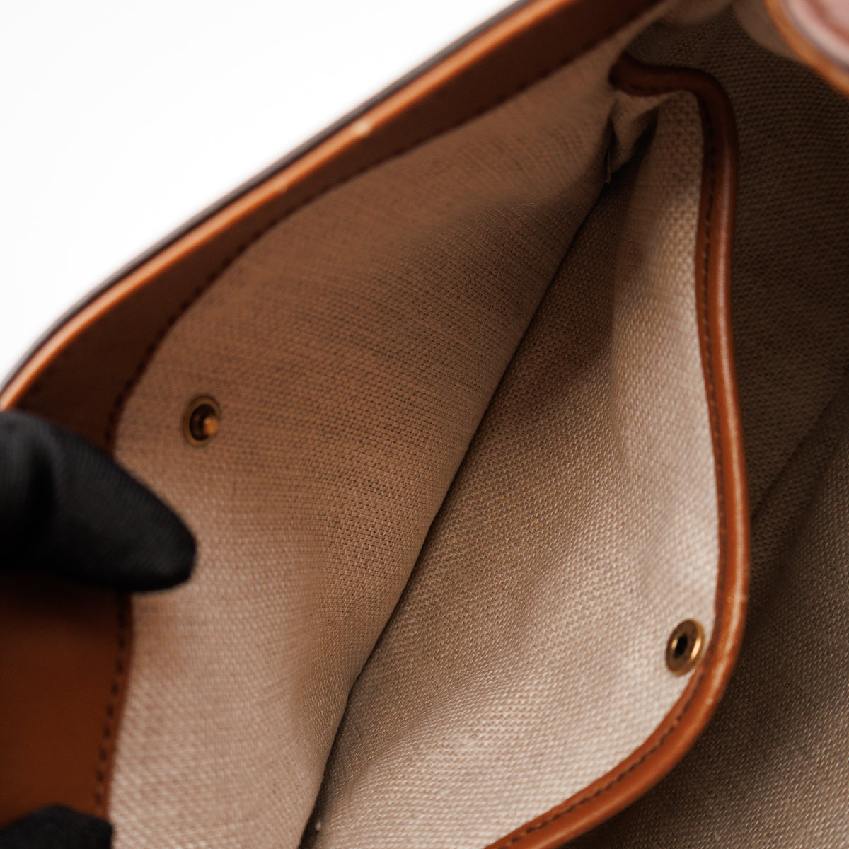 Lady Web Medium Brown Leather