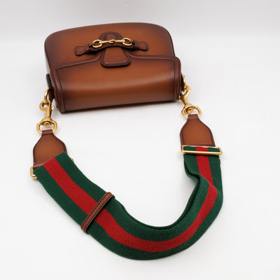 Lady Web Medium Brown Leather