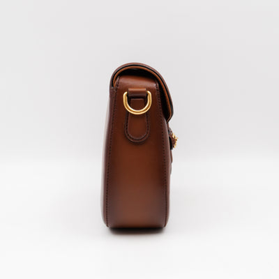 Lady Web Medium Brown Leather