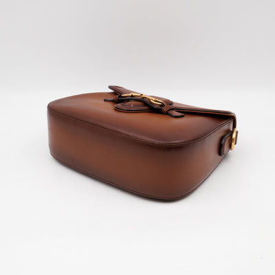 Lady Web Medium Brown Leather