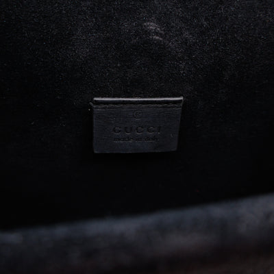 Dionysus Mini GG Supreme Black Suede