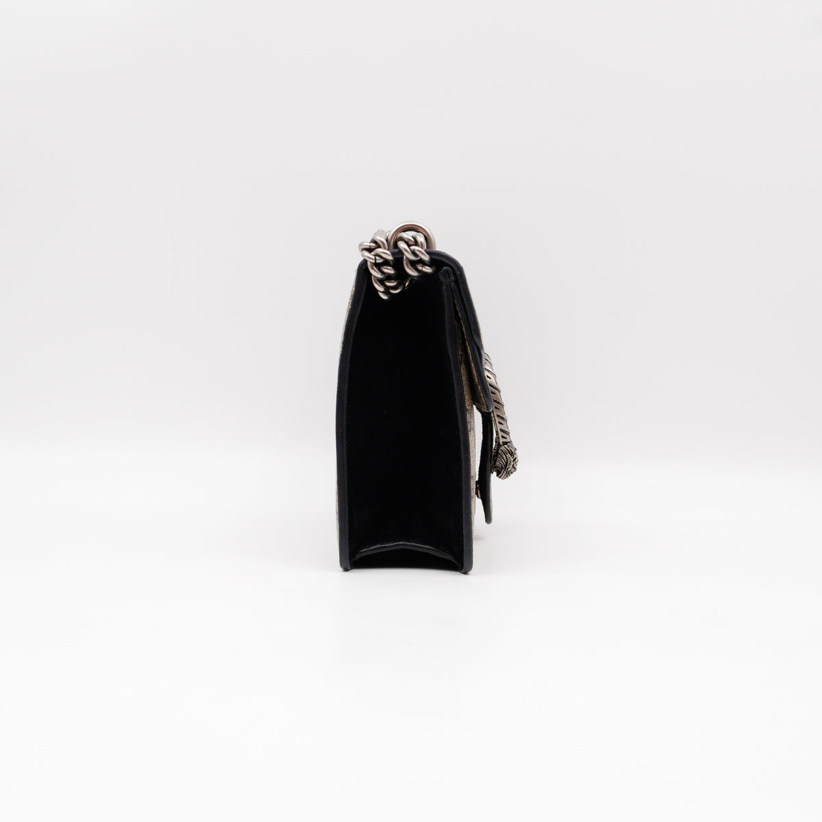 Dionysus Mini GG Supreme Black Suede