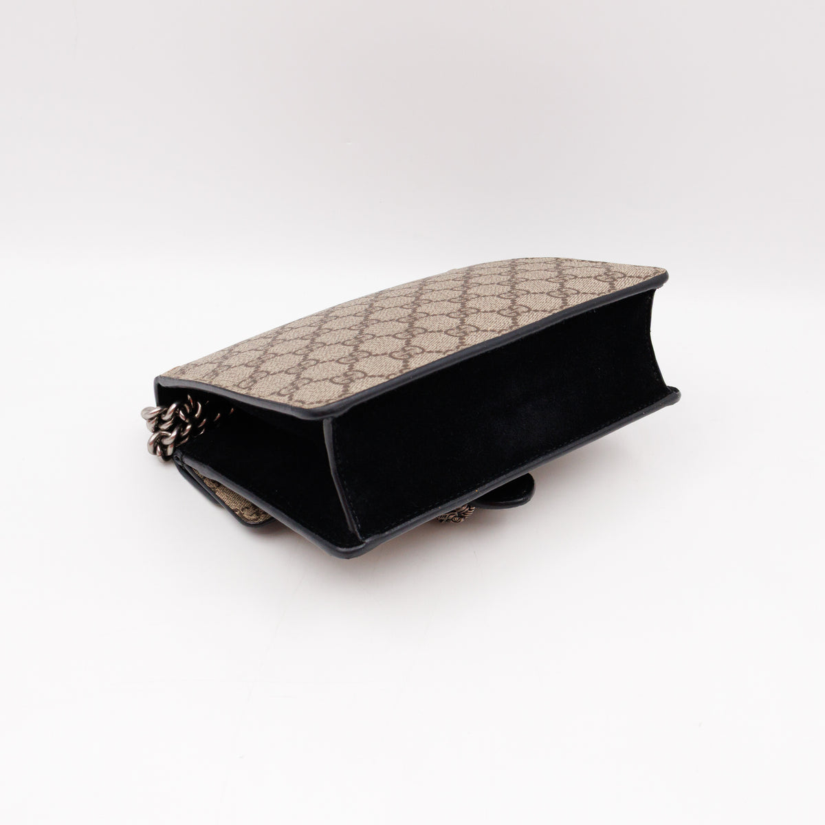 Dionysus Mini GG Supreme Black Suede