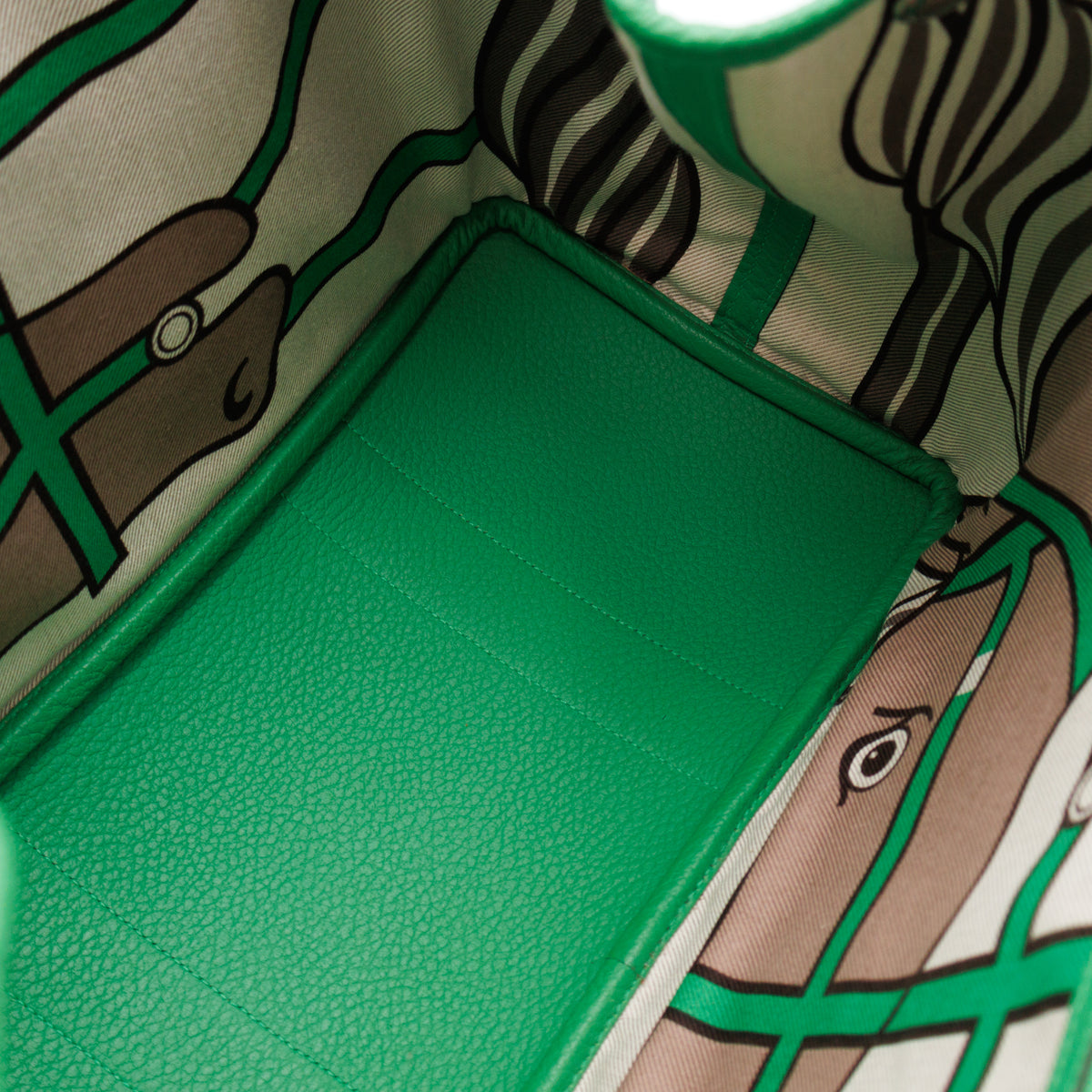 Garden Party 36 Green Leather