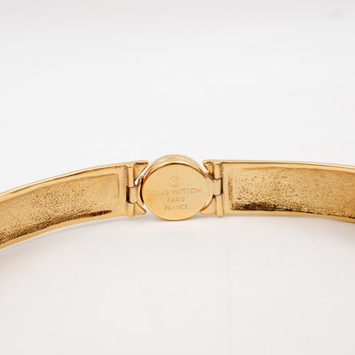 Malletage Crew Statement Collar Necklace Gold