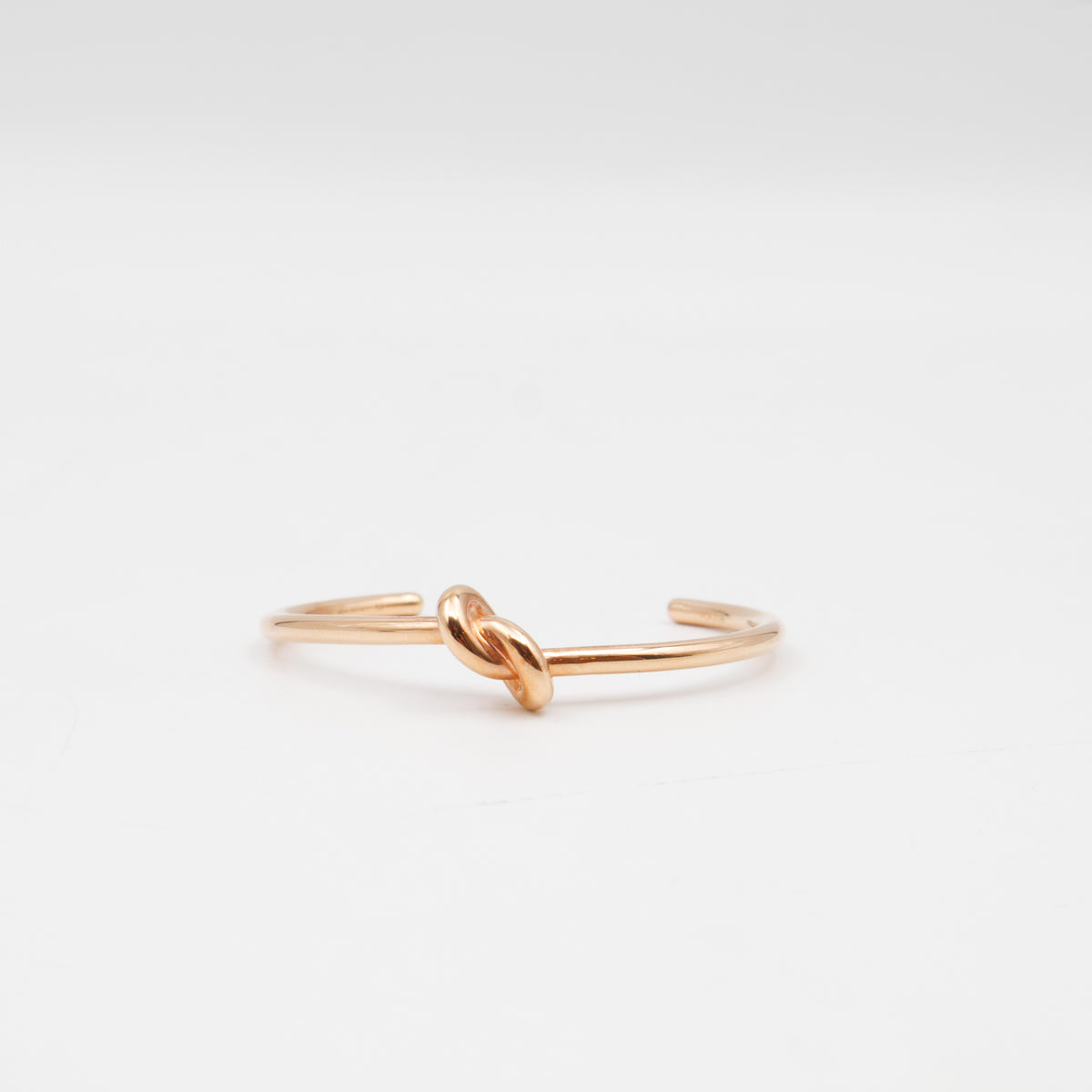 Knot Extra-Thin Bracelet Rose Gold