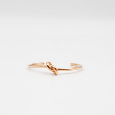 Knot Extra-Thin Bracelet Rose Gold