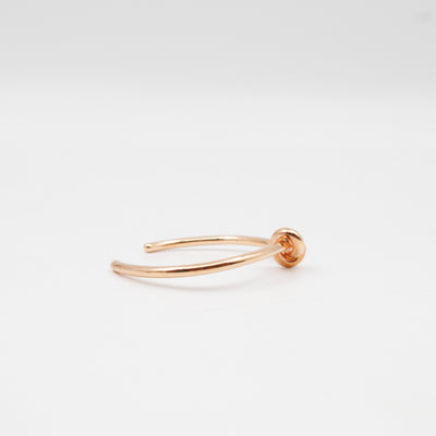 Knot Extra-Thin Bracelet Rose Gold