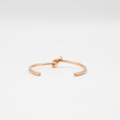 Knot Extra-Thin Bracelet Rose Gold