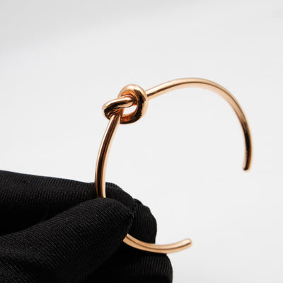 Knot Extra-Thin Bracelet Rose Gold