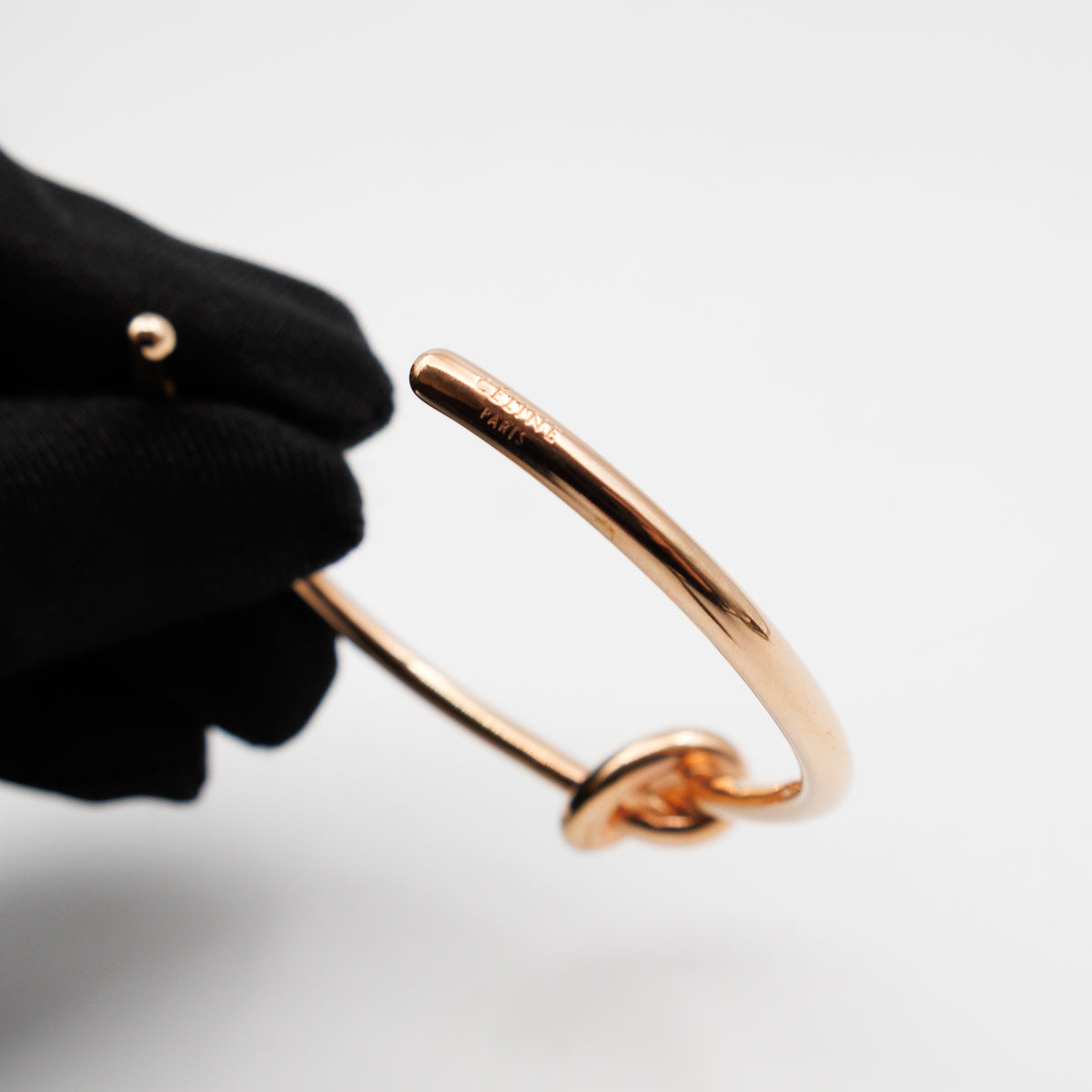 Knot Extra-Thin Bracelet Rose Gold