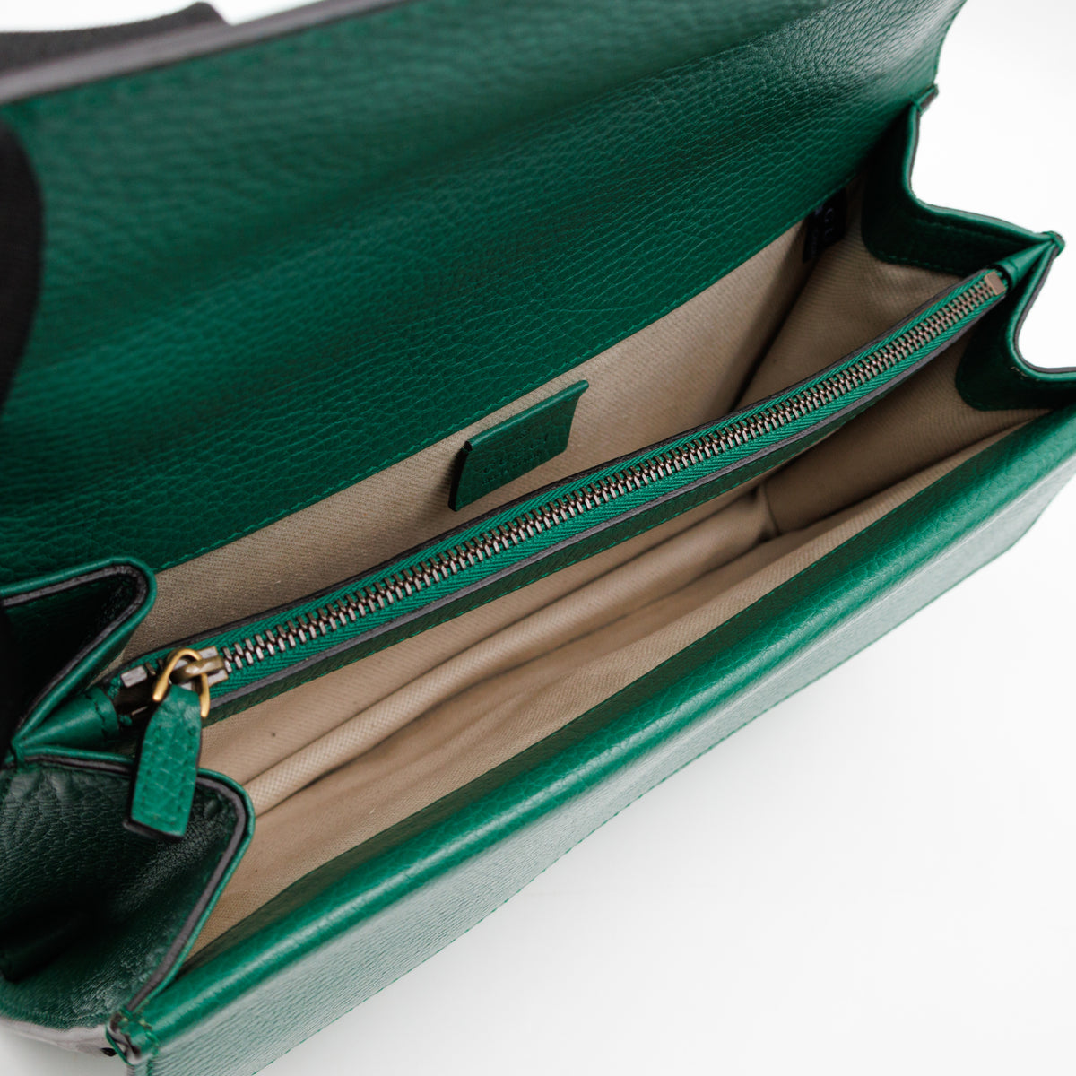 Dionysus Small Green Leather