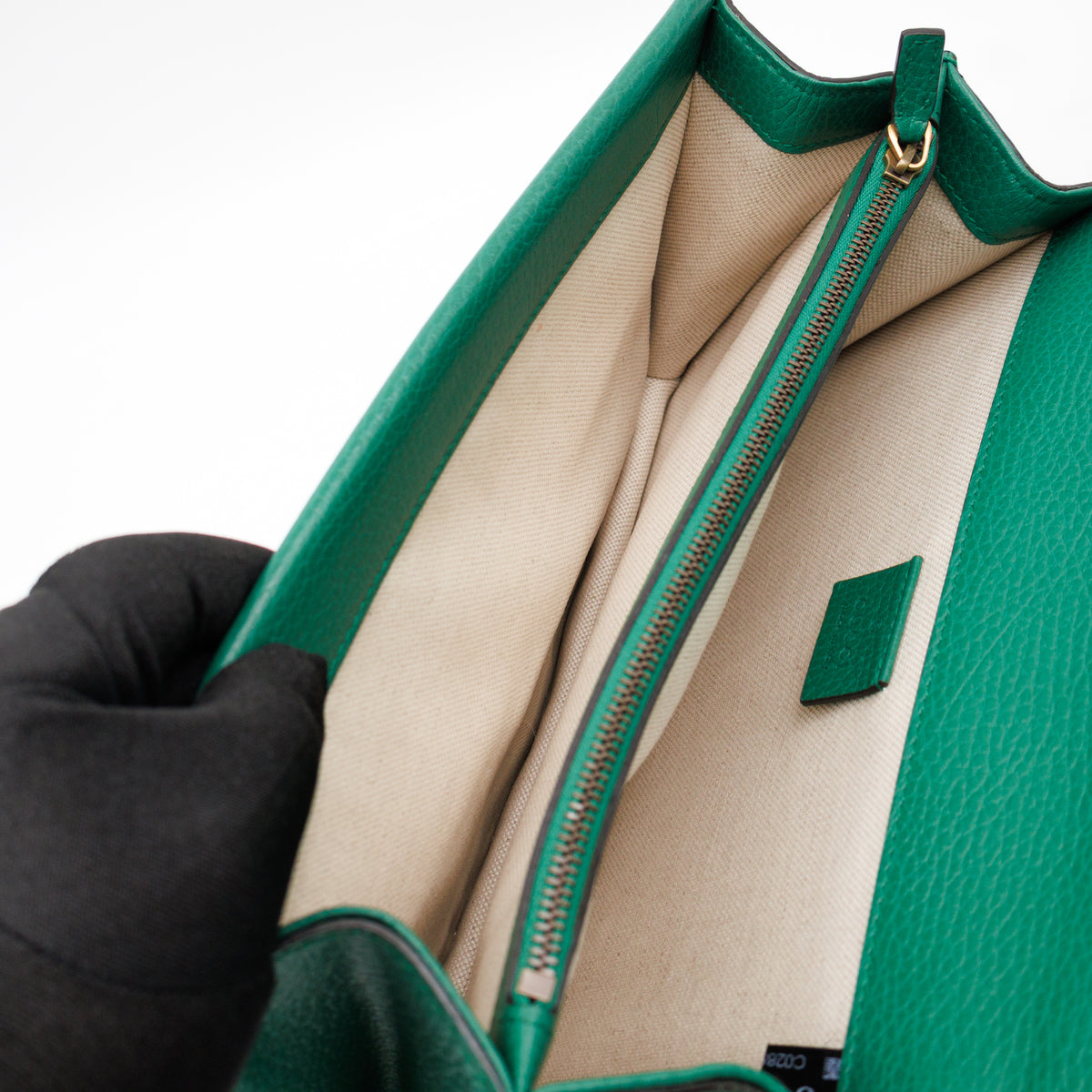 Dionysus Small Green Leather