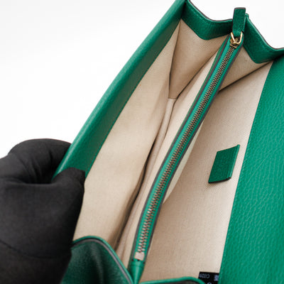 Dionysus Small Green Leather