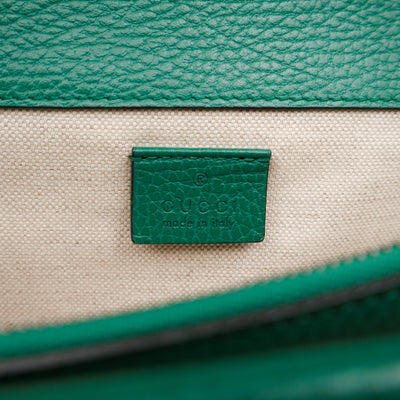 Dionysus Small Green Leather