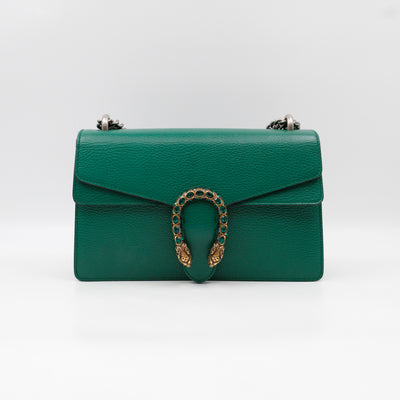 Dionysus Small Green Leather