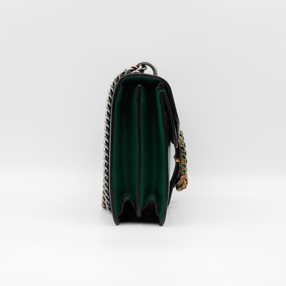 Dionysus Small Green Leather